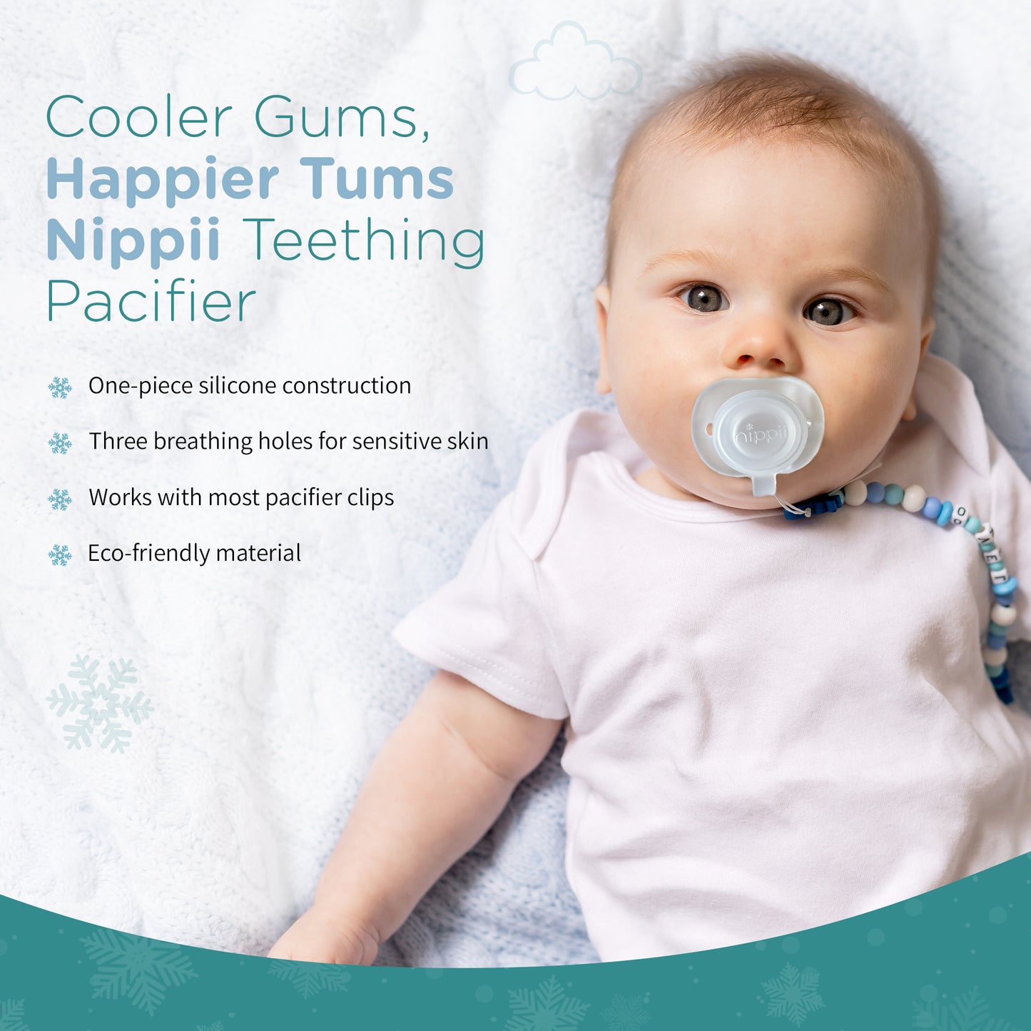 Orthodontic Freezable Teething Pacifier