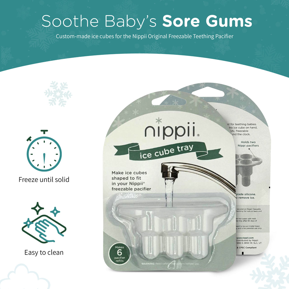 Ice Cube Tray for Original Freezable Teether Pacifier – Nippii Baby