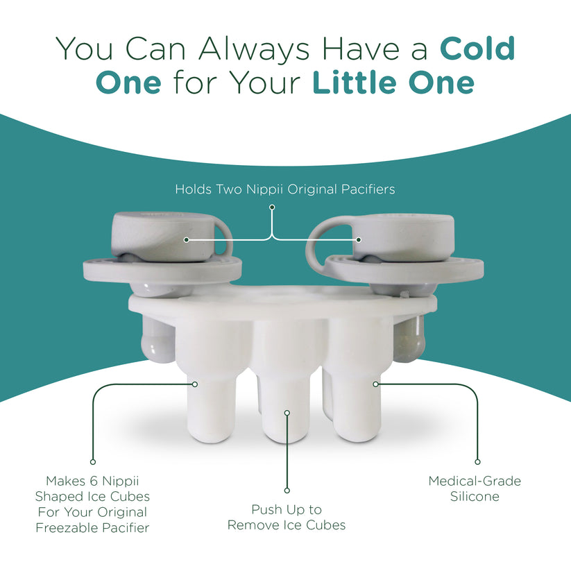 Ice Cube Tray for Original Freezable Teether Pacifier – Nippii Baby