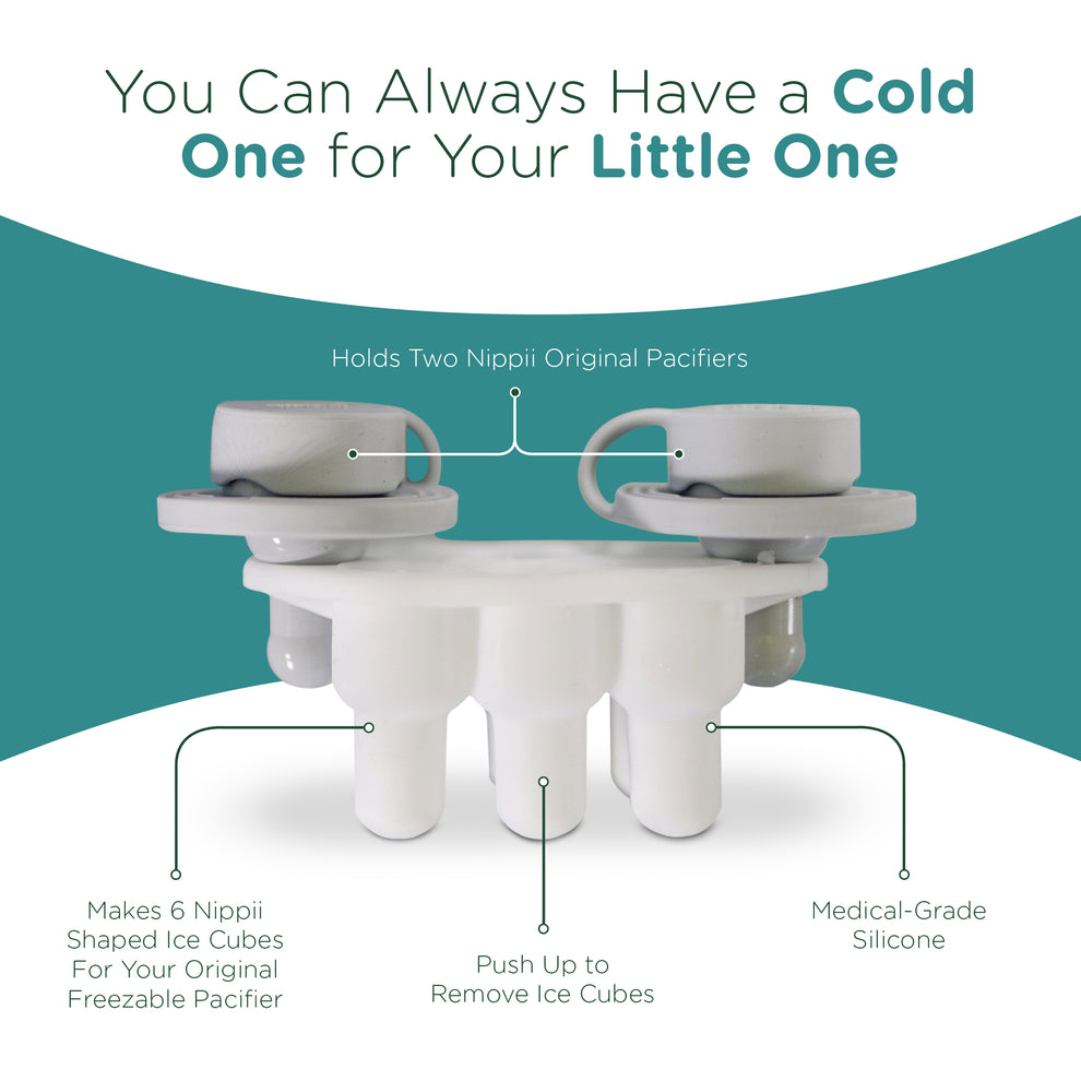 Ice Cube Tray for Original Freezable Teether Pacifier – Nippii Baby