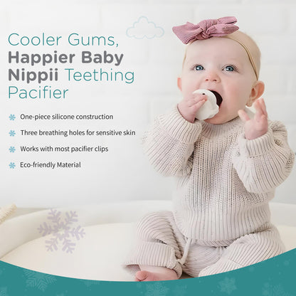 Features of the Nippii teether pacifier
