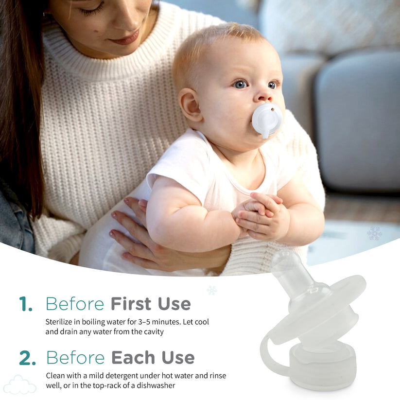 Original Freezable Pacifier for Baby Teething Relief | BPA Free ...