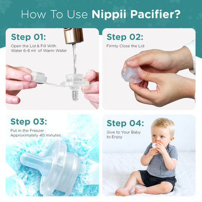 How to use a Nippii teether