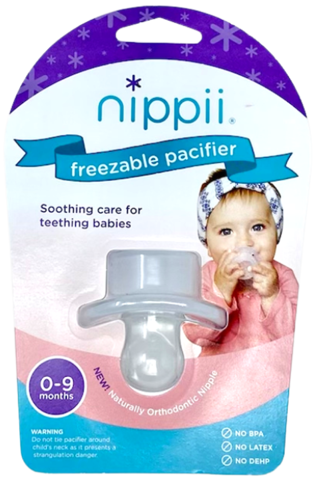 Nippii | Teething relief for babies | Freezable teether pacifier ...