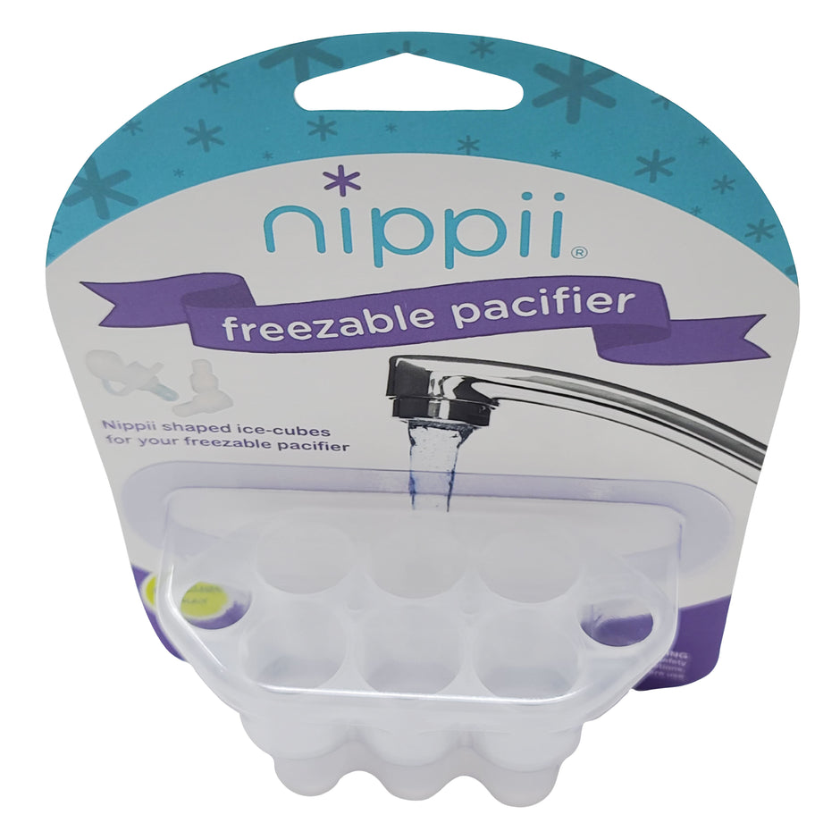 Nippii Teething relief for babies Freezable teether pacifier